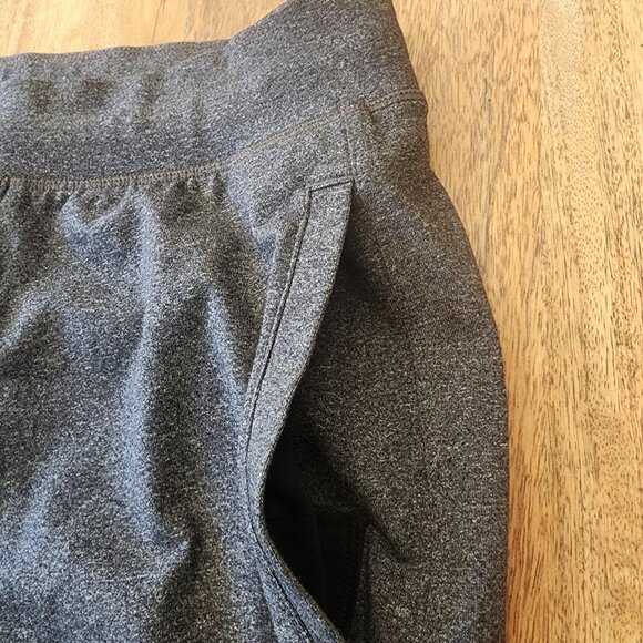 Lululemon Pants Mens Large Dark Gray Pull-On Drawstring Straight Leg Lounge - Picture 3 of 12